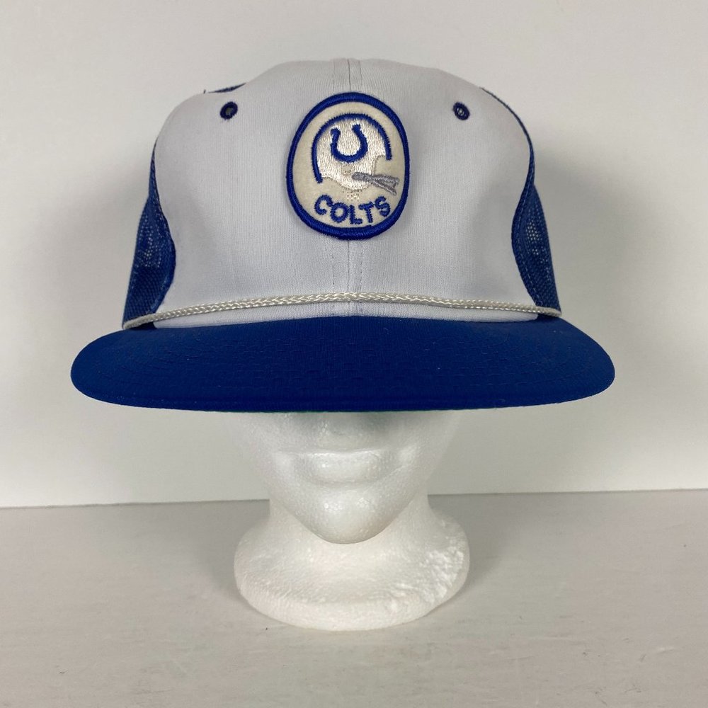 Vintage NWOT 70s Baltimore Colts Sports Specialties Snapback Hat Patch Mesh NFL
